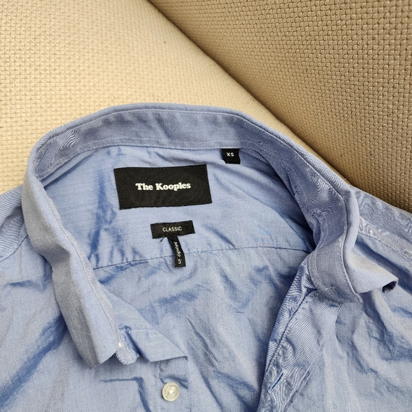 The Kooples Blue Classic Dress Shirt - Picture 2 of 4